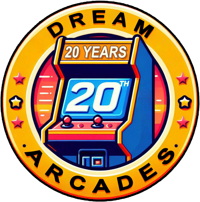 DreamArcades 20th Anniversary Sticker