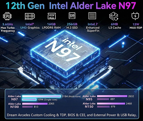 Arcade Hardware Specifications